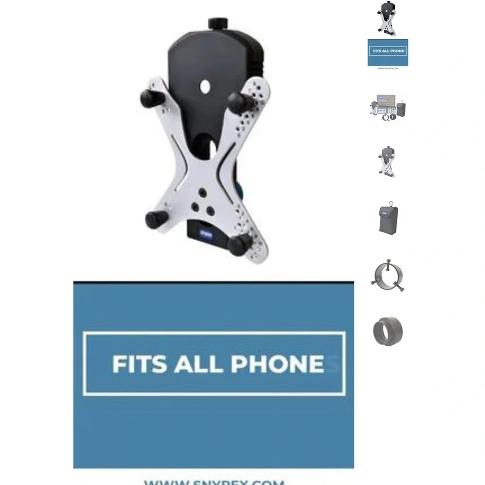 Silver and Black Spirex Mounting Bracket